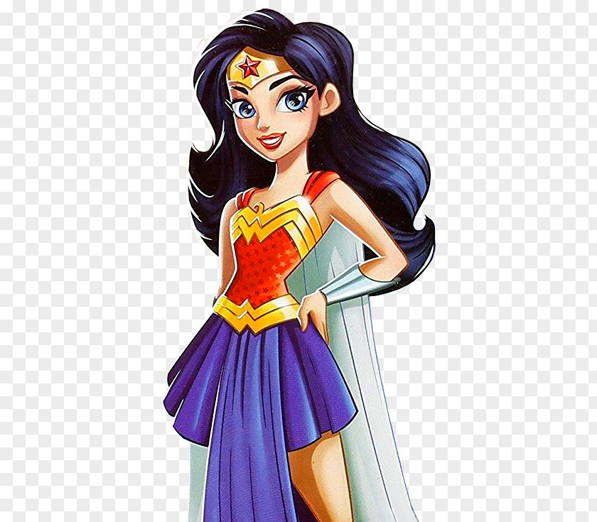DC Superhero Girls Super Hero Wonder Woman Harley Quinn Batgirl Carol Danvers PNG