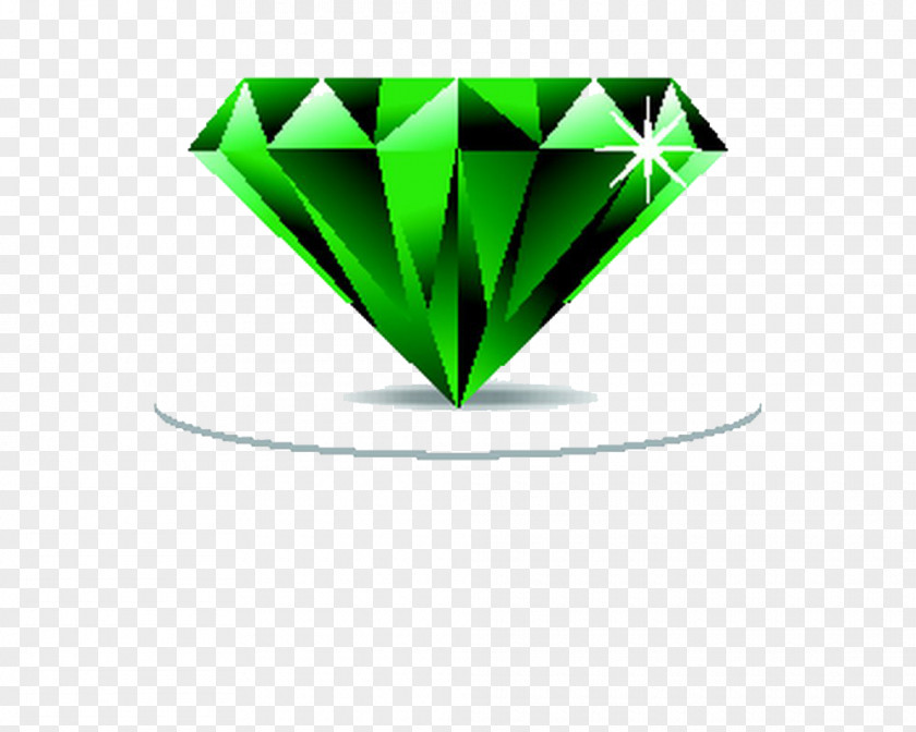 Green Diamond Dresden PNG