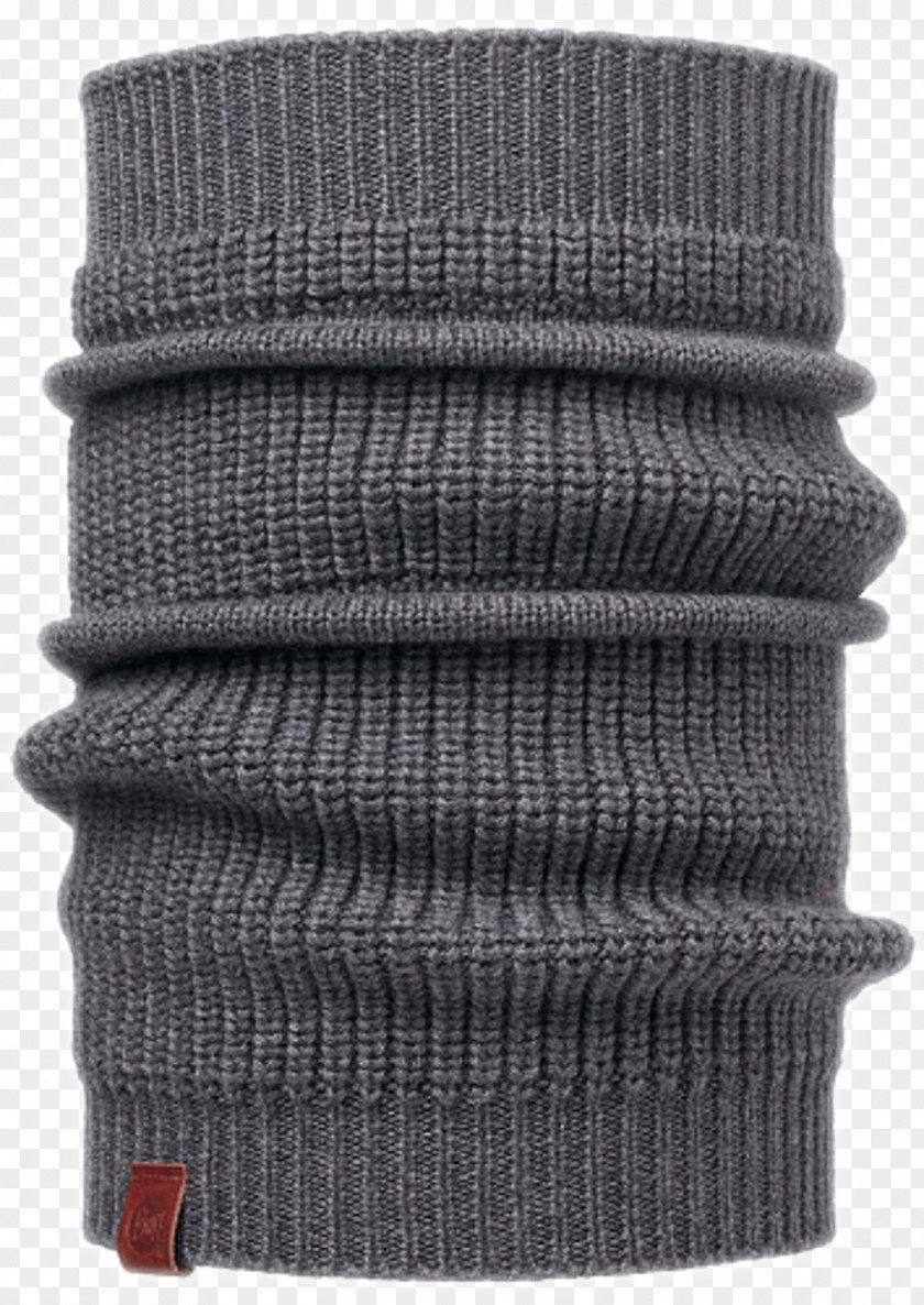 Knit Merino Wool Buff Neck Gaiter PNG