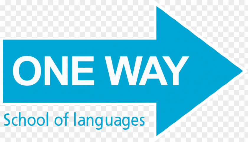 One Way Way, School And English Language In Salamanca. Logo Brand Product Design PNG