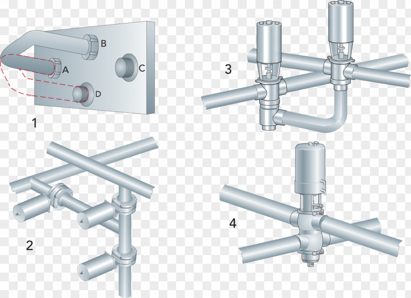 Separate Lines Valve Pipe Piping And Plumbing Fitting Instrumentation Diagram PNG