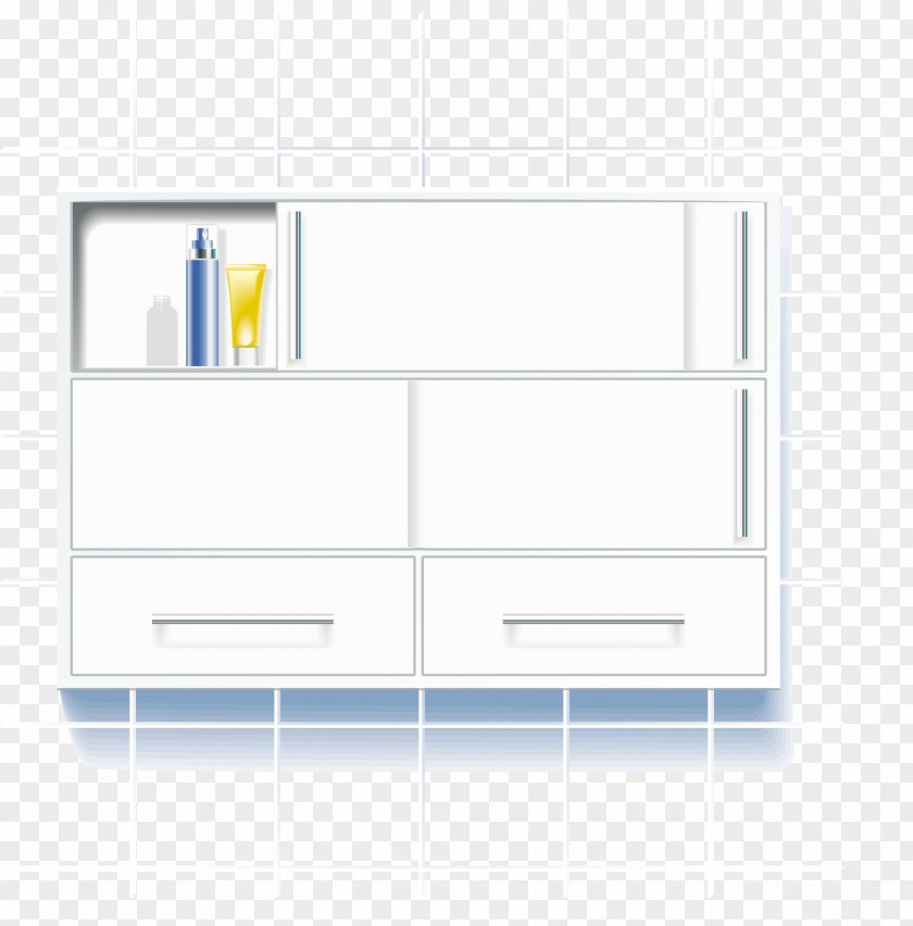 Vanity Cupboard Above Vector Euclidean Bathroom PNG