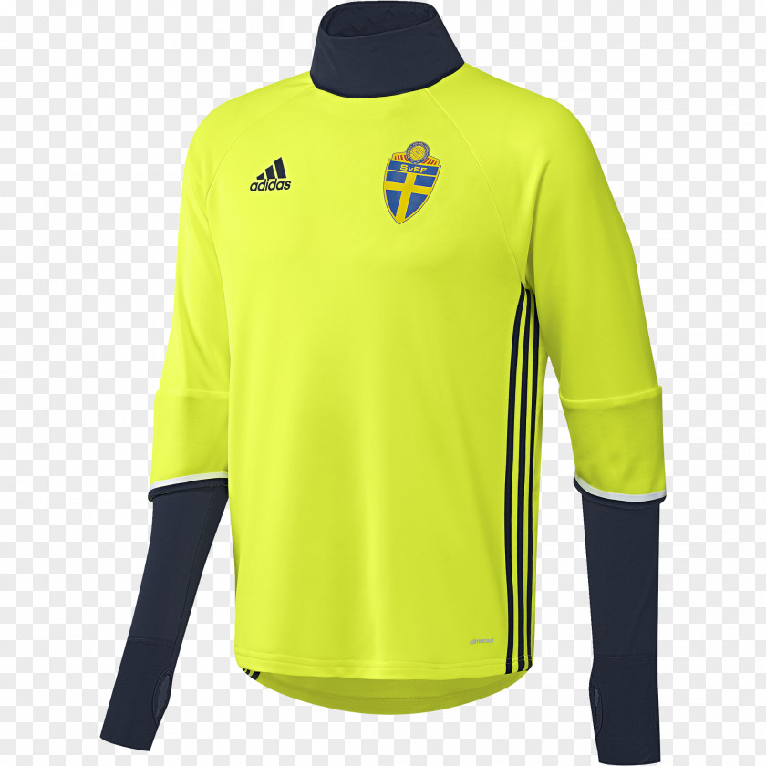 Adidas Tracksuit 2016-2017 Sweden Training Top Bluza National Football Team PNG