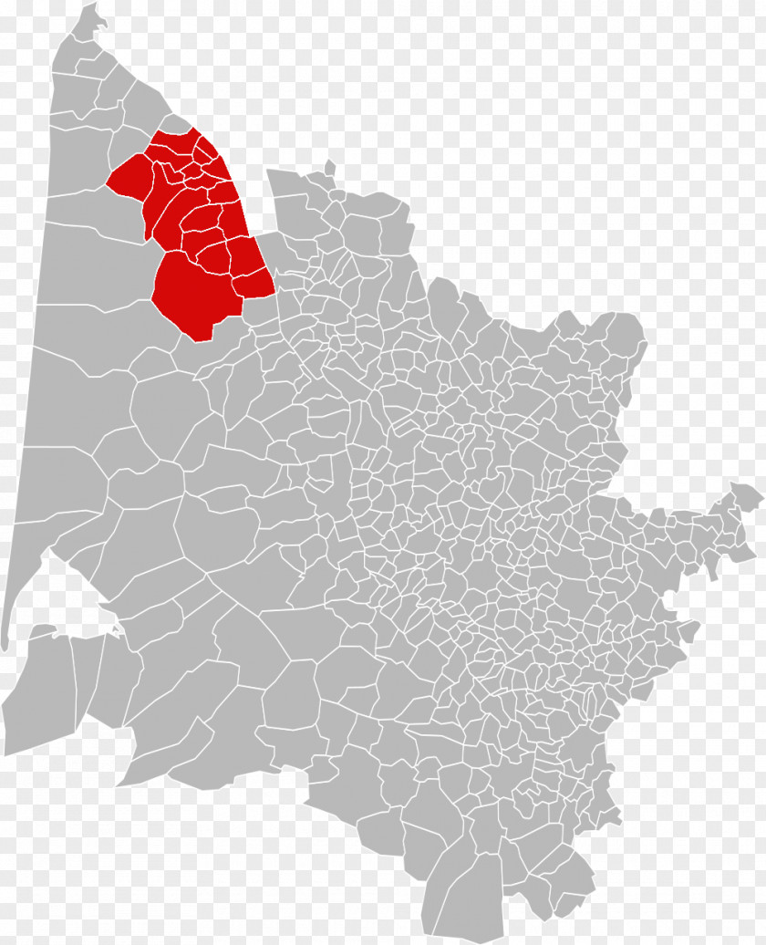 Fleur En Forme De Coeur Bordeaux Blank Map Gironde France PNG