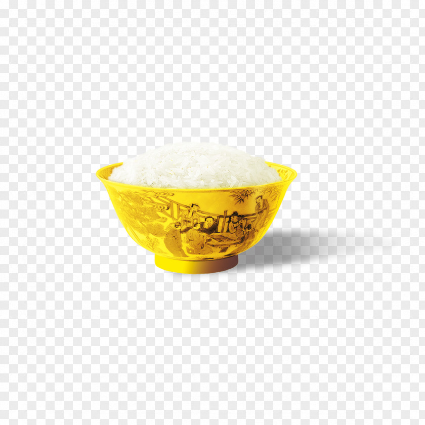 Golden Bowl Of Rice Download PNG