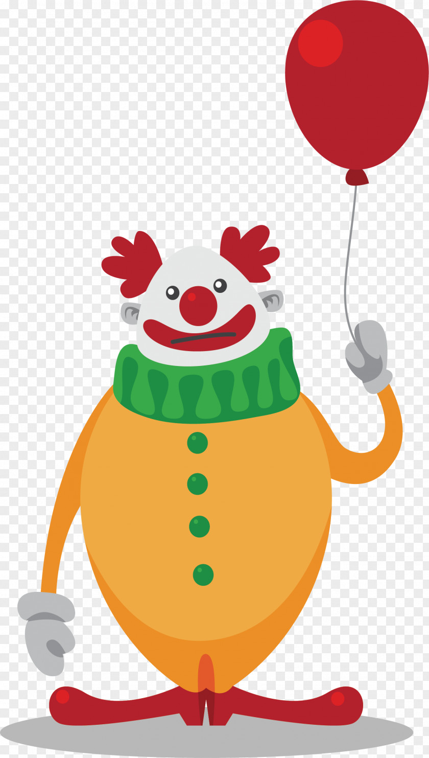 Halloween Clown Illustration PNG