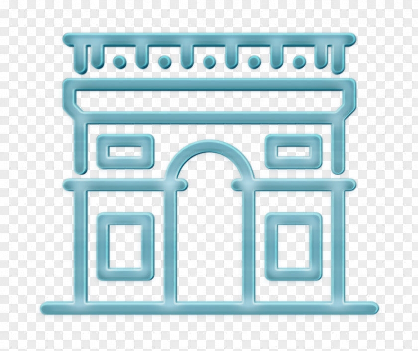 Landmark Icon Arc De Triomphe Monuments PNG