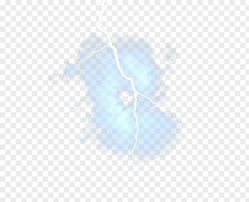 Lightning Blue Sky Pattern PNG