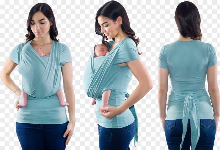 T-shirt Baby Sling Infant Neonate Sleeve PNG