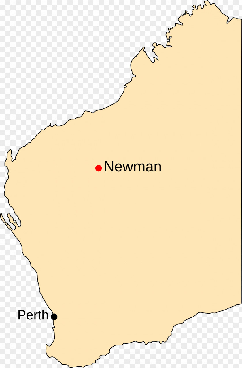 Map Port Hedland Paraburdoo Newman Locator PNG