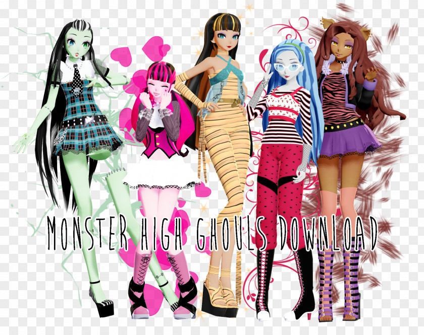 Pretty Little Liars Monster High Doll Barbie Ghoul PNG