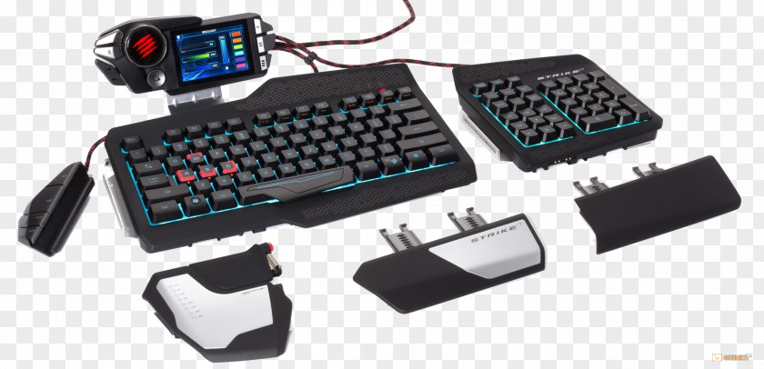 Keyboard Computer Mad Catz Gaming Keypad Software PNG