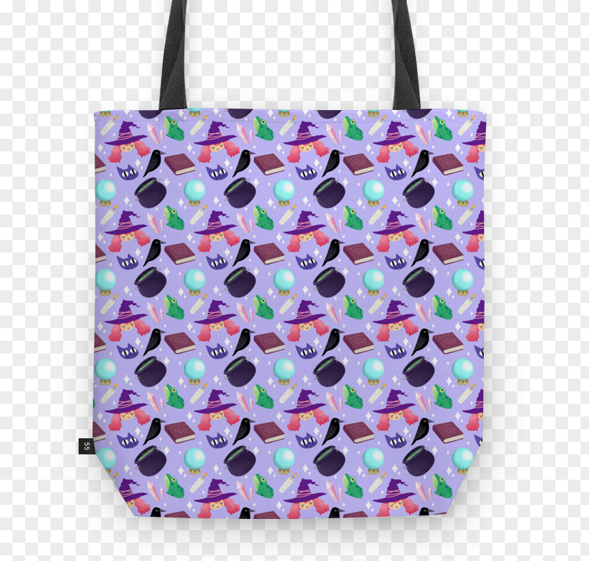 Macbeth Witches Mural Tote Bag Redstone Messenger Bags Purple PNG