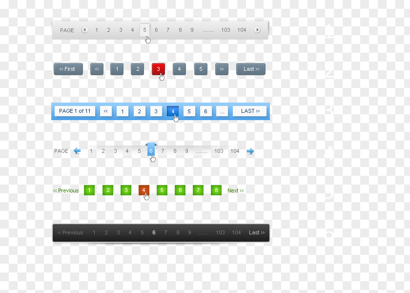 Web Design Pagination Layers Computer File PNG