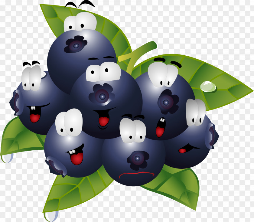 Blueberries Blue Clip Art PNG