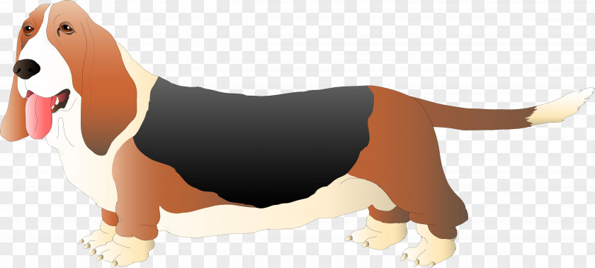 Dog Basset Hound Beagle Pet Clip Art PNG