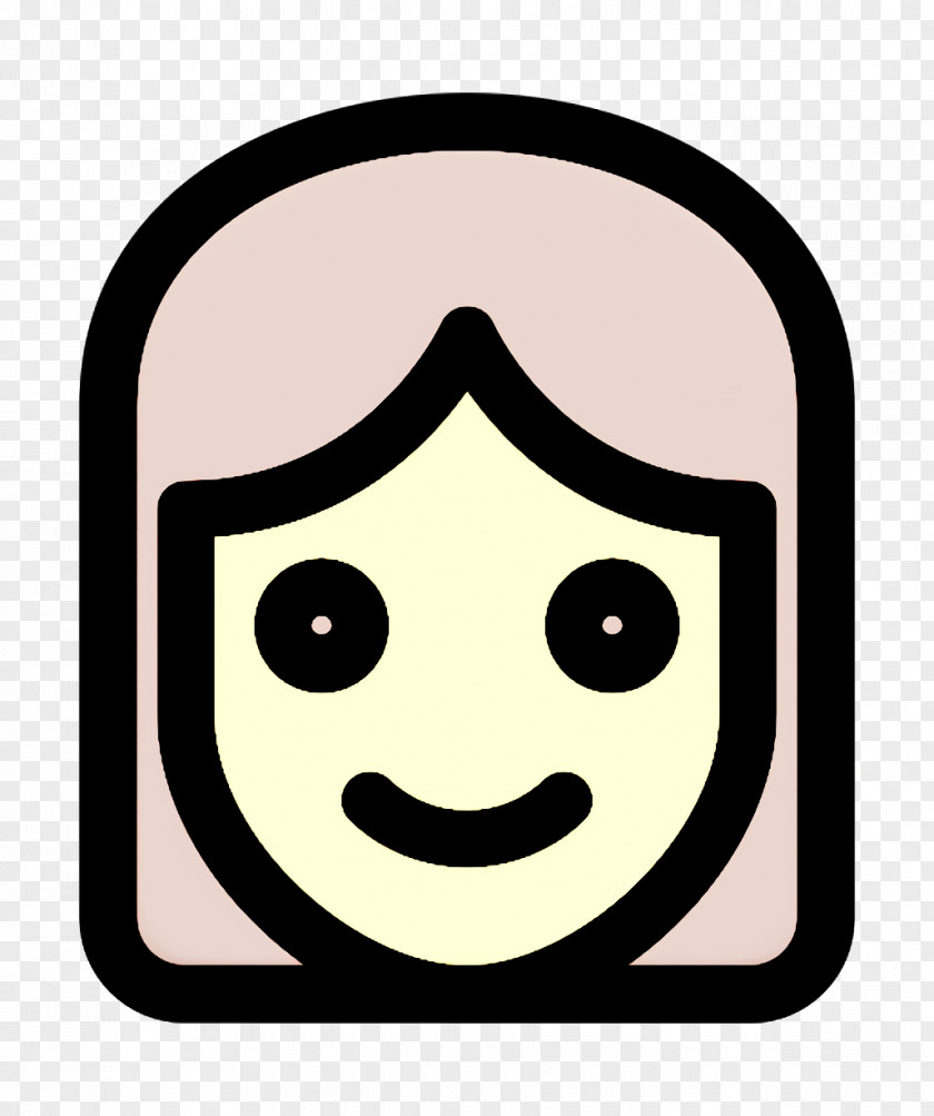 Girl Icon Smiley And People Emoji PNG