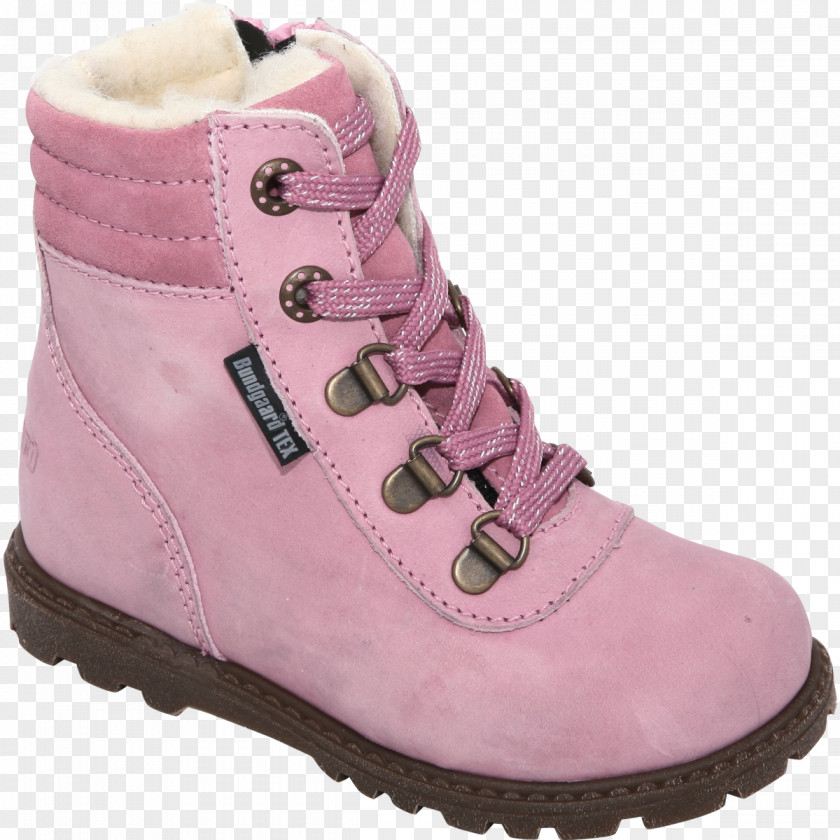 Old Rose Snow Boot Hiking Shoe PNG