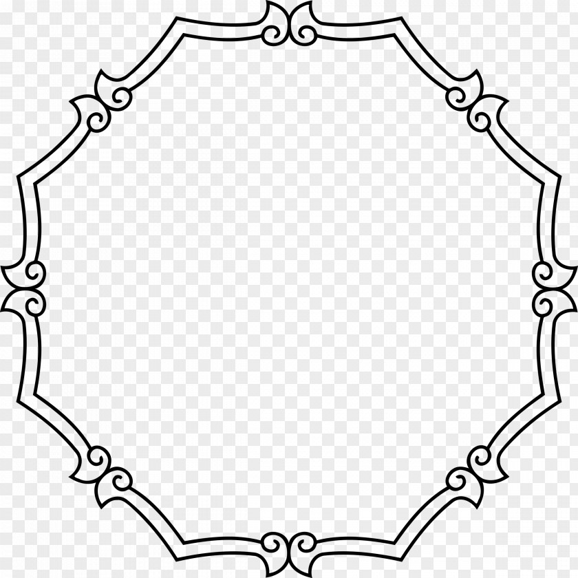 Ornament Frame Color Clip Art PNG