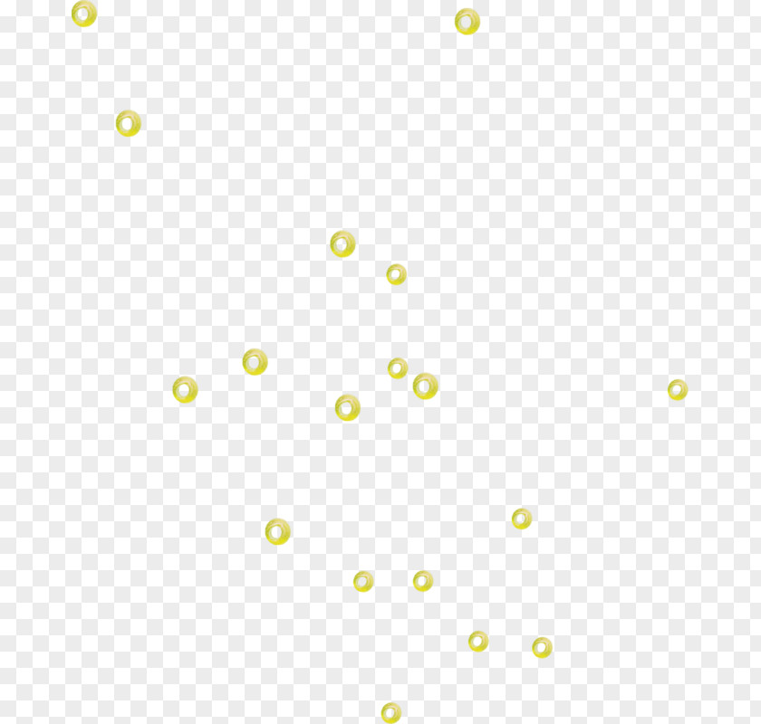 Yellow Circle Pattern PNG