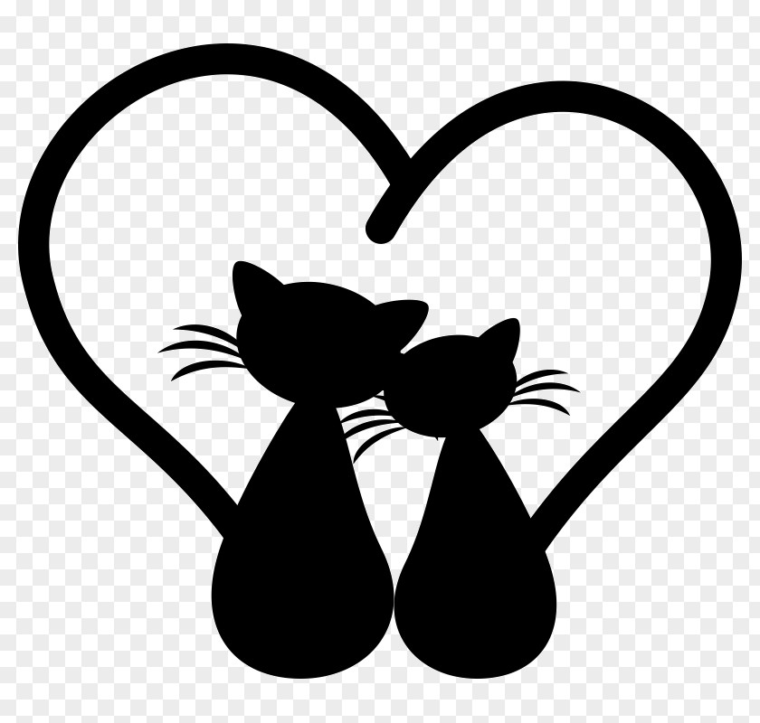 Cat Drawing Kitten Image Silhouette PNG
