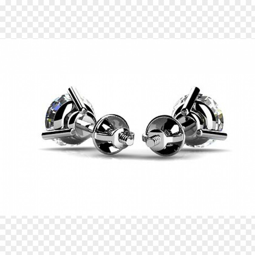 Cubic Zirconia Earring Body Jewellery Cufflink PNG