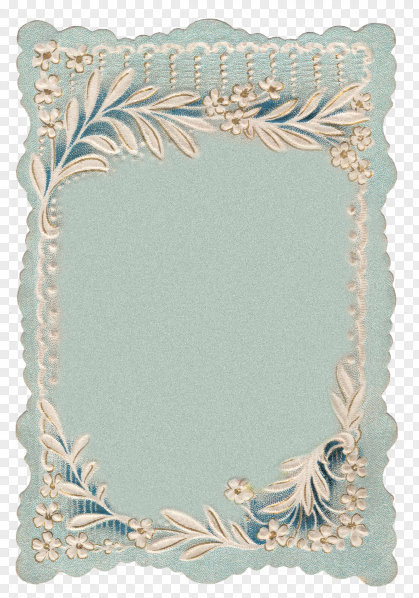 Greeting Card Background Turquoise Teal Picture Frames Rectangle PNG