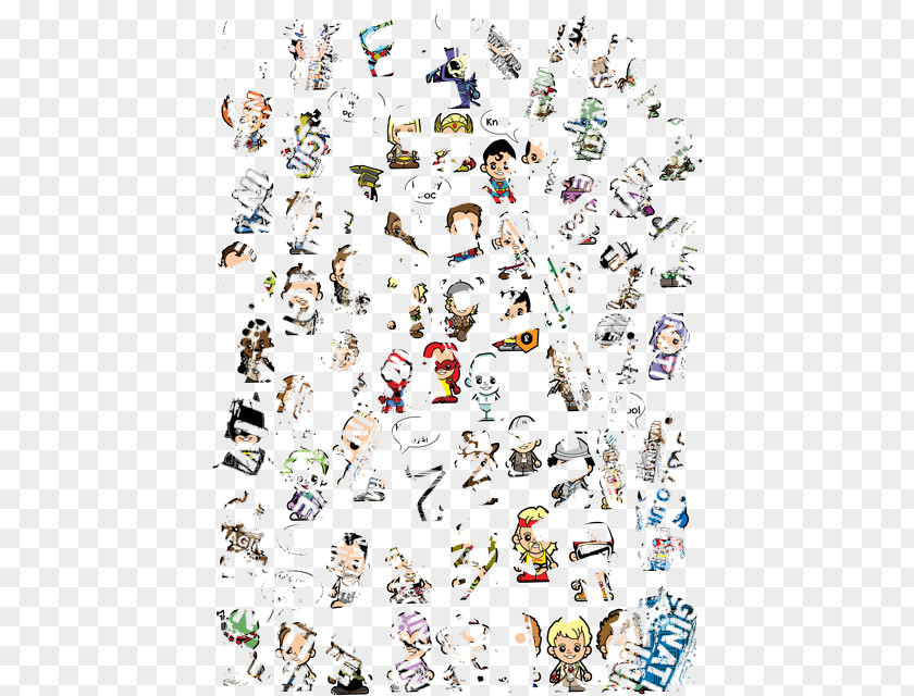 Line Cartoon Point PNG