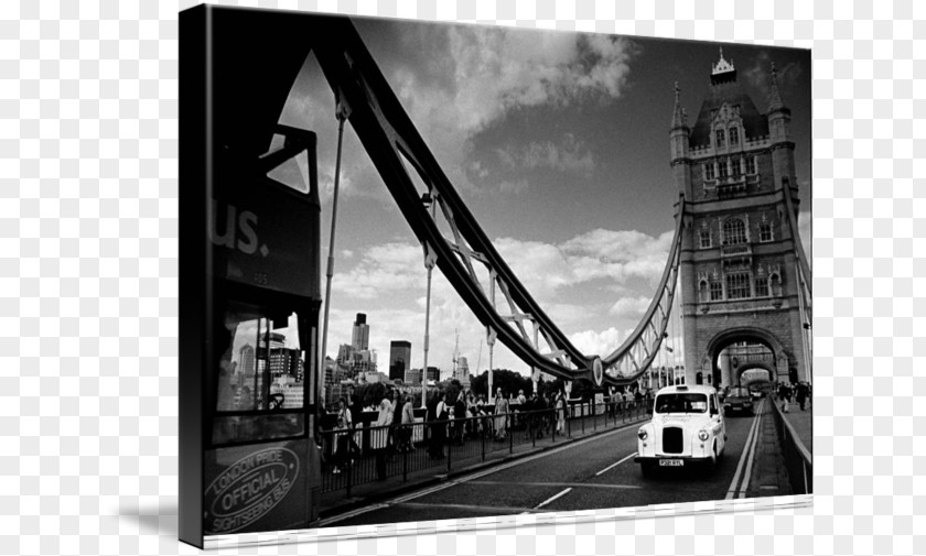 London Tower Bridge Gallery Wrap Aldo Canvas PNG