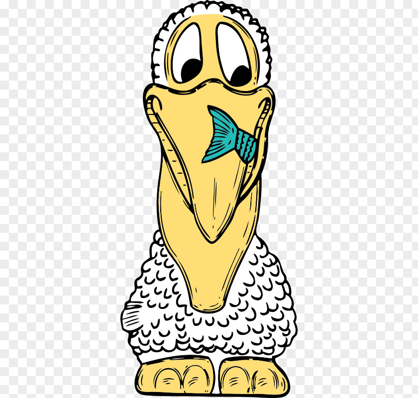 Pelican Cartoon Clip Art PNG