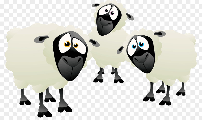 Scottish Blackface Cartoon Black Sheep PNG
