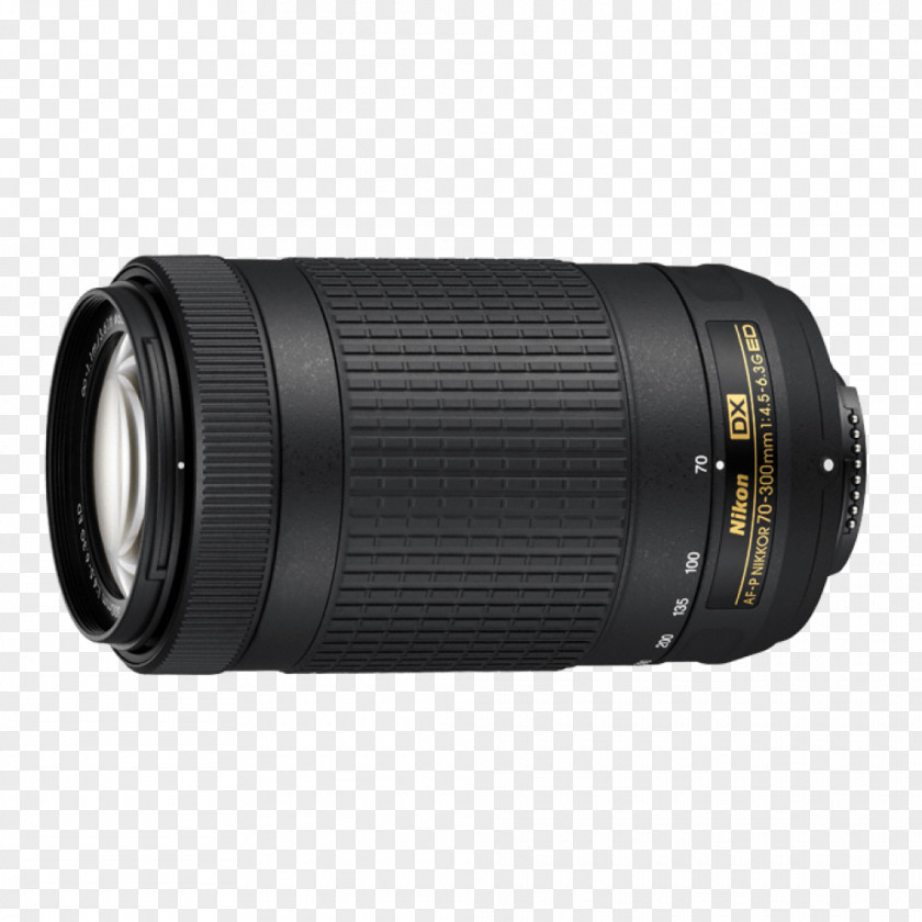 Camera Lens Nikon F 70-300mm Nikkor Digital SLR PNG