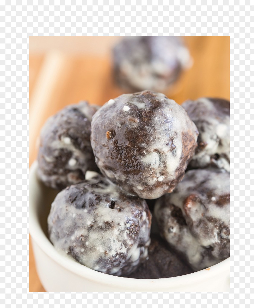 Chocolate Fudge Bourbon Ball Superfood Frozen Dessert Blueberry PNG