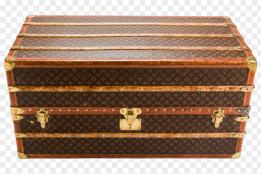 Bag Trunk Louis Vuitton Suitcase 1890s PNG