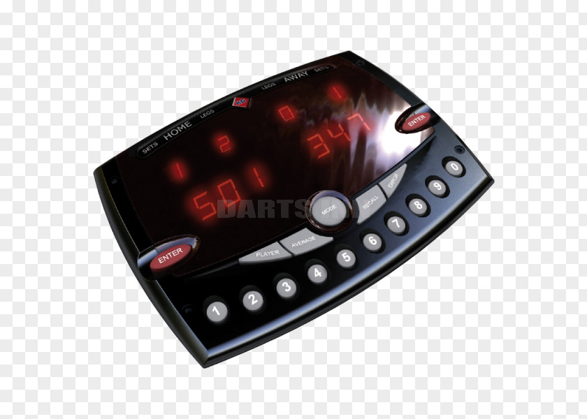 Darts Electronic Electronics Scoreboard PNG