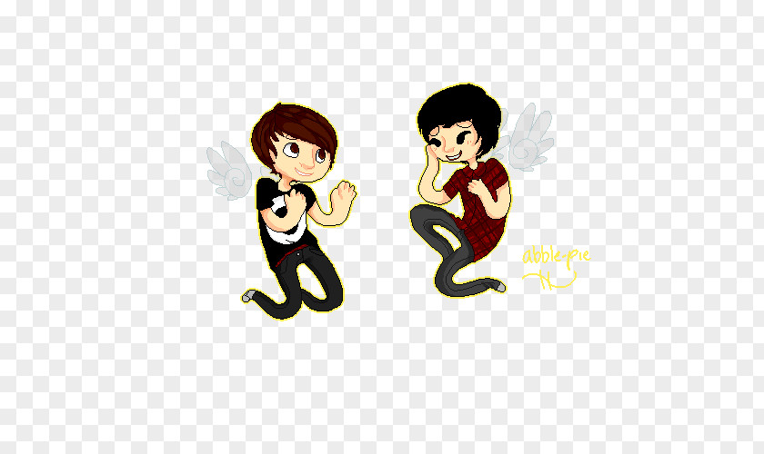 Fan Dan And Phil Art Illustration GIF PNG