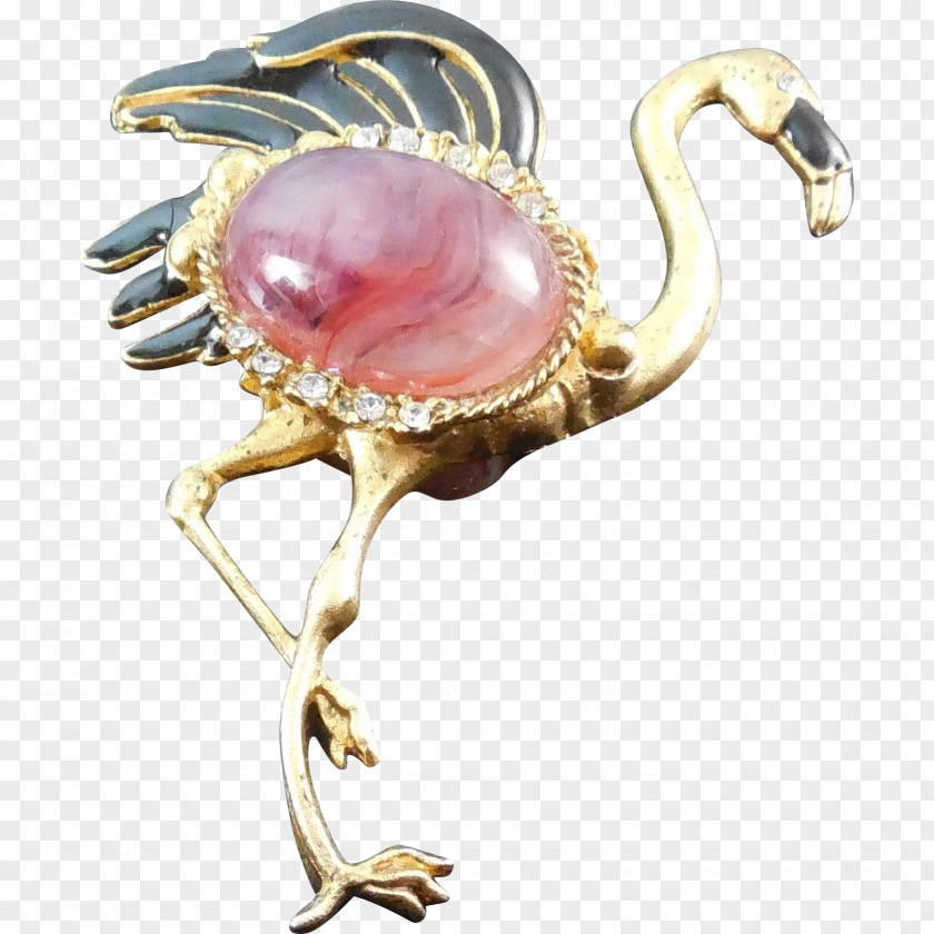 Flamingo Body Jewellery Clothing Accessories Brooch Bird PNG