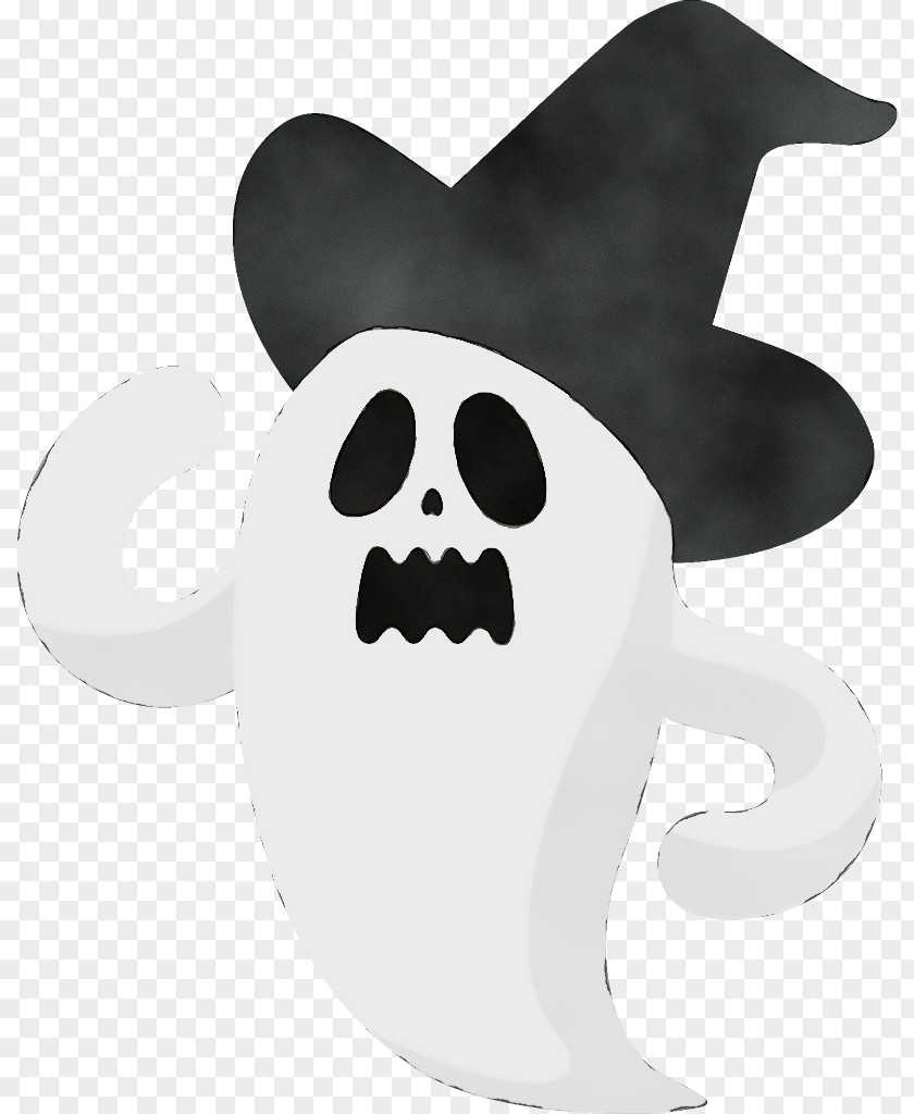 Ghost Bone Moustache PNG