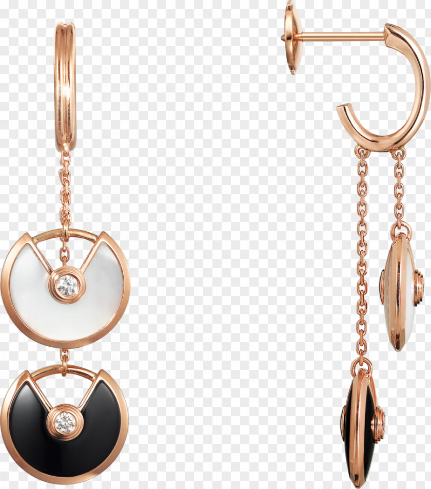 Jewellery Model Earring Cartier Amulet Diamond PNG