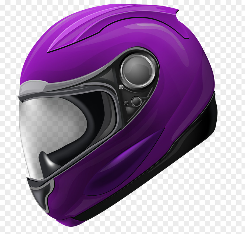 Purple Helmet Motorcycle Bicycle Scooter Ski PNG