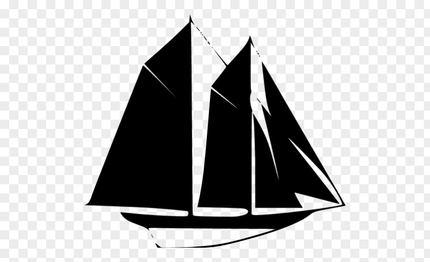 Sail Brigantine Schooner Scow Yawl PNG