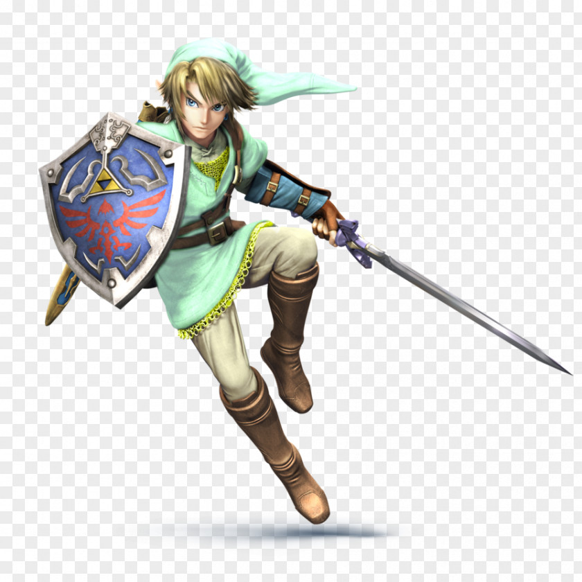 The Legend Of Zelda Super Smash Bros. For Nintendo 3DS And Wii U Brawl Link PNG