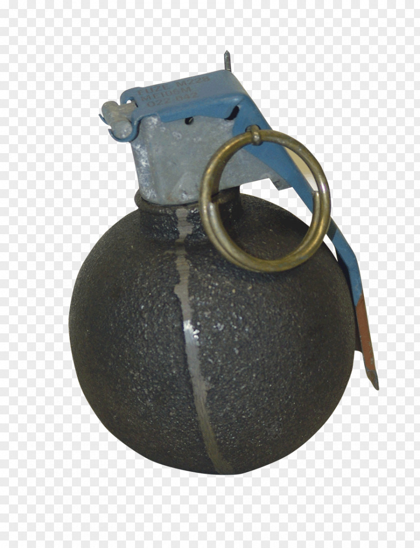 US Hand Grenade Chemically Inert Kettle PNG