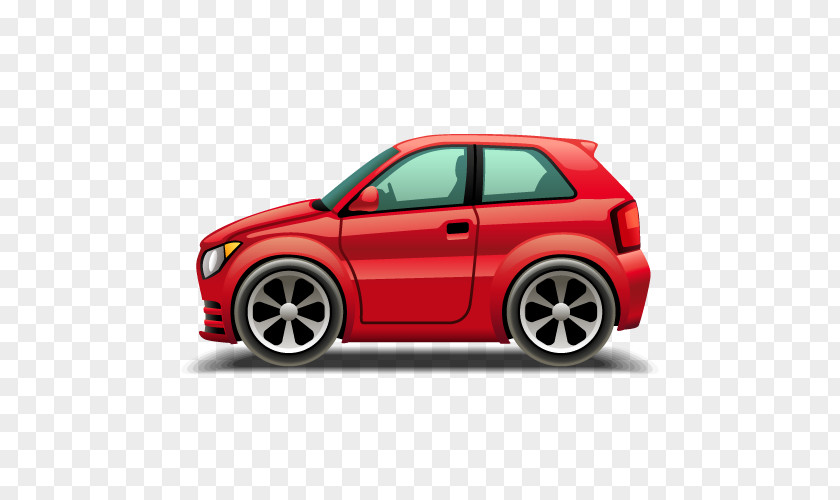 Vector Cartoon Car Sports PNG