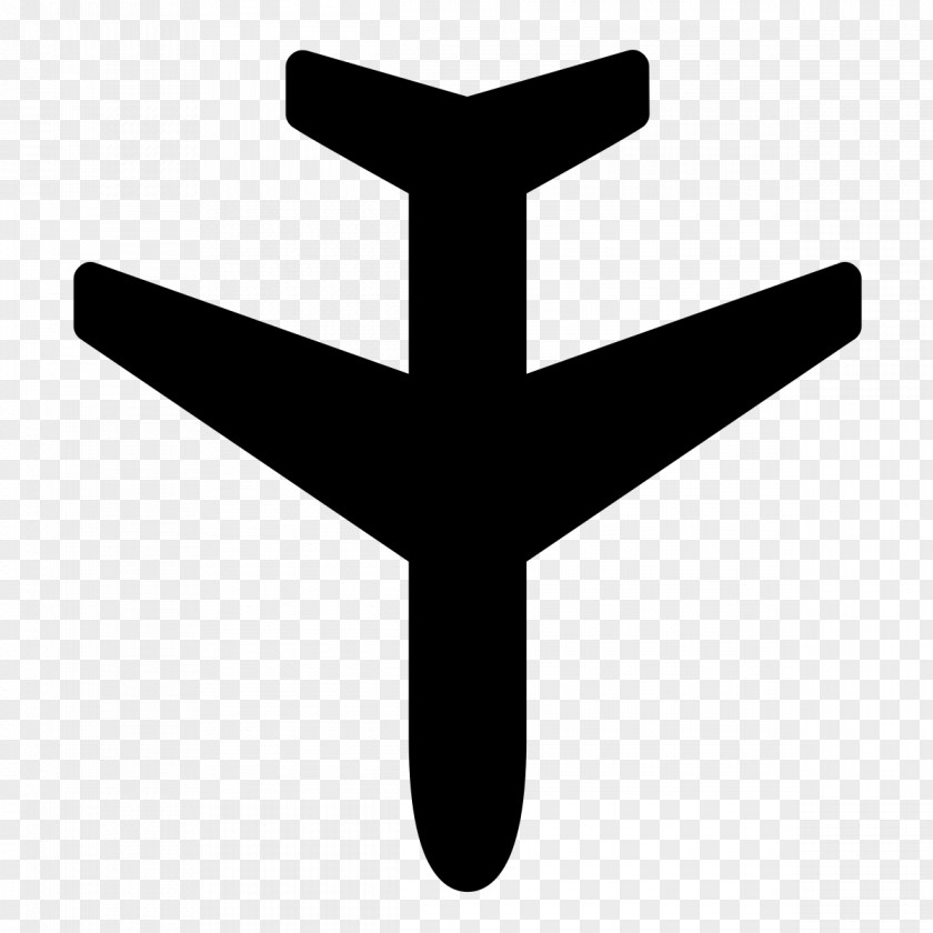 Airplane Font Awesome PNG