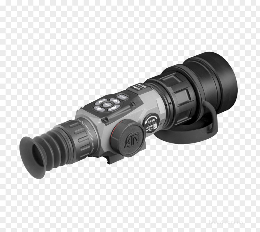 Thermal Weapon Sight American Technologies Network Corporation Thermographic Camera Telescopic PNG