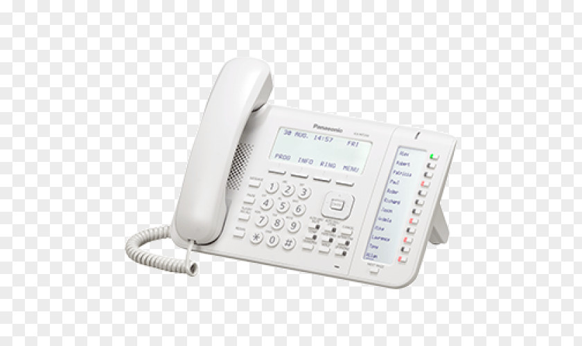 BlackCorded Phone Business Telephone System Panasonic IP PBX HandsetPanasonic KX-DT546 PNG
