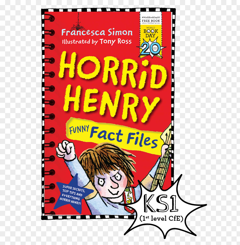 Book Horrid Henry Funny Fact Files: World Day 2017 Paperback Peppa Loves PNG