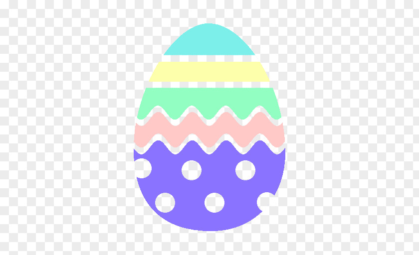 Easter Elements Teal Turquoise Violet Purple PNG