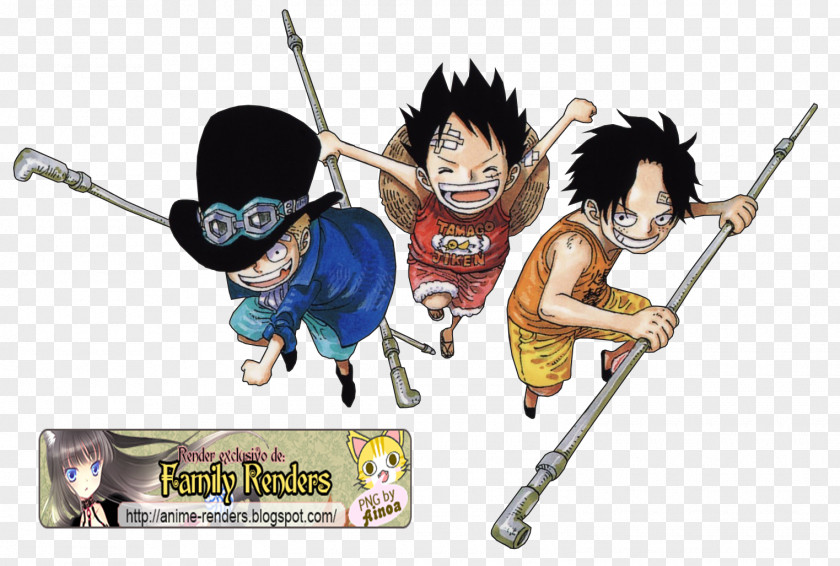 One Piece Monkey D. Luffy Portgas Ace Sabo Tony Chopper PNG